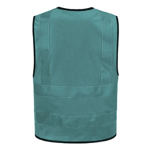 เสื้อกั๊กสะท้อนแสงระบายอากาศขายดีที่สุดสำหรับงานก่อสร้าง เสื้อผ้าเพื่อความปลอดภัยสำหรับผู้ชาย มองเห็นได้ชัดเจน - Product Image 3