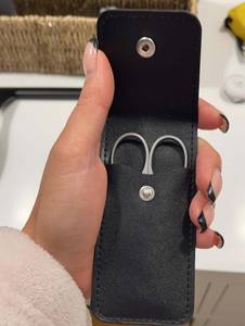 High Quality scissors Precision Straight <b>Nail</b> Scissors Stainless Steel Blade for Fingernails Toenails Including Cuticle <b>Case</b> - Product Image 3