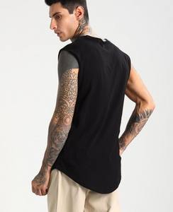 เสื้อกล้ามสำหรับวิ่งวิ่งโลโก้ด้านหลังสำหรับผู้ชายเสื้อกล้ามโพลีเอสเตอร์แขนกุดแห้งเร็วสวมใส่สบาย - Product Image 2