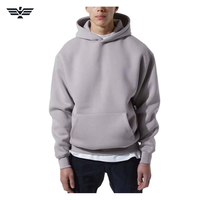 Sweat-shirt à capuche unisexe coupe classique, vert menthe uni, avec poche en polaire, décontracté, tricoté, respirant, polyester/coton, pour l'automne