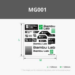Etiquetas PET de Bambu Lab, Material Duradero y Versátil - Product Image 2