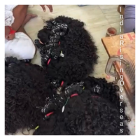 Machine brute bouclée naturelle Double trame haute vente 2025 meilleure offre extensions de cheveux non transformées sans enchevêtrement prêtes à être expédiées