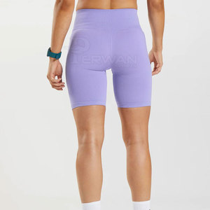 Shorts pour femmes, confortables, légers, 100% coton, séchage rapide, taille à cordon, nouveau design, couleur unie, respirant - Product Image 2