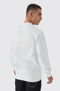 Elegante Casual Logotipo personalizado 100% Algodón Cuello redondo Sudadera Nuevo Blanco Slim Fit Sudaderas con capucha gruesas Diseño de cremallera de lana para el invierno - Product Image 3