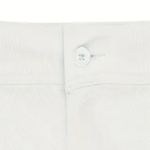 Nuevo 2025 calidad 100% algodón blanco Mujer Pantalones cortos de mezclilla no elásticos de tiro bajo-pantalones cortos casuales de verano para mujer - Product Image 4