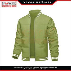 Chaqueta de bombardero Uniforme de béisbol Tallas grandes Suéter de punto de moda de Punto ligero Hombres - Product Image 5