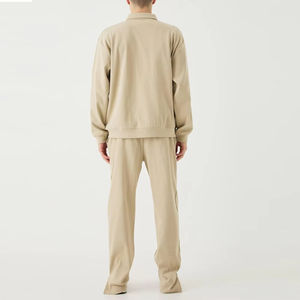 Survêtements de jogging pour hommes avec logo personnalisé de haute qualité 100% coton Streetwear écologique pour l'hiver pour une utilisation personnalisée par le fabricant - Product Image 2