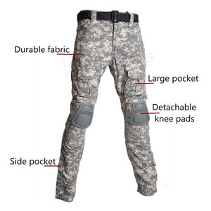 Factory Direct Sales High Quality Breathable <b>Camouflage</b> Printed Polyester/Cotton Customizable Uniform Set for Men Outdoor - Product Image 5
