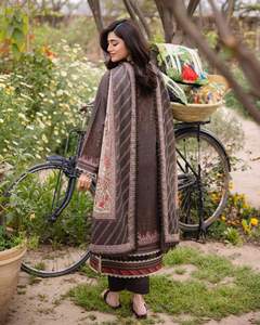 Vestido Formal de Trabajo para Mujer, Moderno, de Excelente Calidad, Último Modelo 2025-2026, Salwar Kameez de Algodón para Fiesta 01162 - Product Image 5