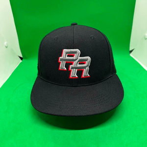 White 6-Panel Snapback Cap With Teal And <b>Red</b> 3D Embroidery Logo Front Panel Unisex Casual Hat For Adults Vietnam Manufacturer - Product Image 2
