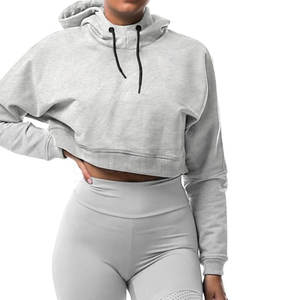 Impex เสื้อฮู้ดสตรีผ้าฝ้ายแบบปรับแต่งเองได้ - Product Image 3