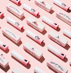 Korean Cat's Lab CB11 Blur Lip Velvet Lip Tint Vibrant Energy Youthful Blur Matte Finish Brillant à lèvres de luxe longue durée - Product Image 1