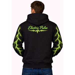 Sweat-shirts style streetwear coupe oversize à fermeture éclair en molleton de coton unisexe – Collection hiver mode en gros - Product Image 2