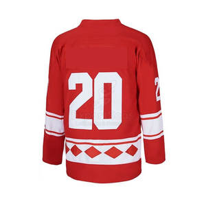 Ropa de equipo personalizada Jersey de hockey sobre hielo Ropa deportiva Precio al por mayor Ropa deportiva Jersey de hockey sobre hielo - Product Image 3
