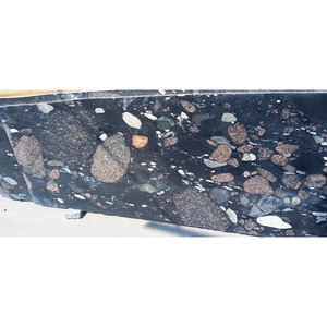 Bidasar Black Galaxy Granite pour salon cuisine salle de bain et extérieur poli et flammé bloc et carrelage finition de surface - Product Image 1