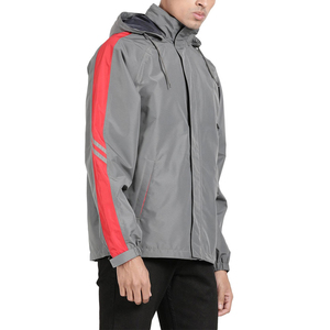 2025 NUEVO ESTILO ÚNICO ropa informal hombres lluvia chaqueta OEM servicio último estilo Color sólido hombres lluvia chaqueta al por mayor tarifa personalizada - Product Image 2