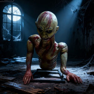 دمية متحركة مع ميزات متحركة-دعامة من المصنع مباشرة لتزيين الهالوني لموسم الرعب - Product Image 3