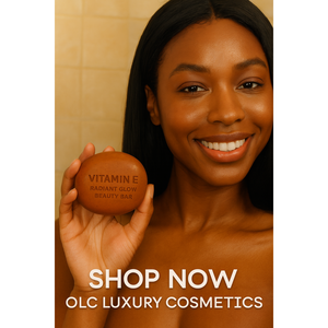 OLC LUXURY COSMETICS Savon exfoliant pour le visage avec vitamine E et acide kojique pour corriger les taches brunes et revitaliser la peau - Product Image 2