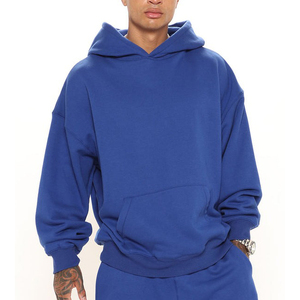 Sweat-shirt à capuche en molleton 100% coton respirant de haute qualité pour homme, surdimensionné, imprimé par un designer, personnalisable - Product Image 2