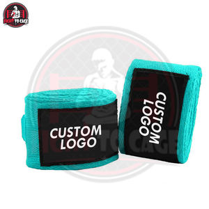 ผ้าพันมือสำหรับชกมวย ทำจากผ้าฝ้าย ระบายอากาศได้ดี ทนทาน ปรับขนาดได้ หลายสี  รับสกรีนโลโก้และสีตามสั่ง อุปกรณ์ฝึกซ้อมสำหรับทุกเพศ - Product Image 4