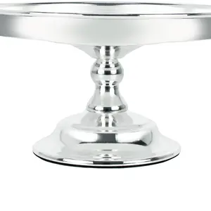 Soporte para Pastel de Metal Hecho a Mano por Artesanos, de Lujo, Apto para Horno, para Decoración de Mesa, para Fiestas, Zahid Exports, Mayorista ZE-3295I Uttar - Product Image 2