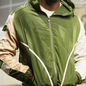 Chaqueta cortavientos ligera sublimada al por mayor para hombre, chaqueta Softshell, chaqueta sublimada deportiva, cortavientos para exteriores, chaquetas de montaña - Product Image 5