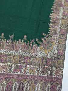 Professional Manufacturer's High Quality Embroidered <b>Wool</b> Shawl for Women Soft Top <b>Fabric</b> Bulk Quantity for Muslims - Product Image 3