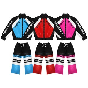 Conjuntos de dos piezas de peso pesado cálido de invierno, chaqueta universitaria de cuero y pantalón de lana, chándales de estilo de moda personalizados - Product Image 1