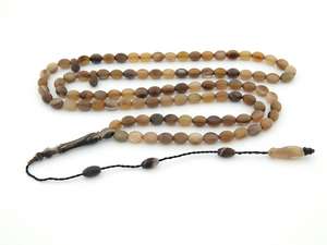 Perles de Tasbih en corne naturelle de haute qualité pour la prière musulmane et la pratique spirituelle au meilleur prix - Product Image 3