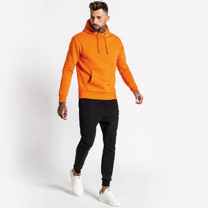 Sudaderas con Capucha Slim Streetwise Color Naranja, Sudaderas de Algodón de Alta Calidad con Estampado Puff, Fabricantes de Sudaderas Personalizadas para Hombre - Product Image 4
