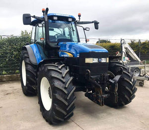 Tractor nuevo usado de segunda mano 4X4wd Holland TM130 con cargador y equipo agrícola maquinaria agrícola precio barato... - Product Image 6