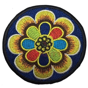 Factory Price Custom Bulk Quantity Embroidery Patches Factory Price Hand Embroidered Badges for Clothing Use OEM Serviced - Product Image 1