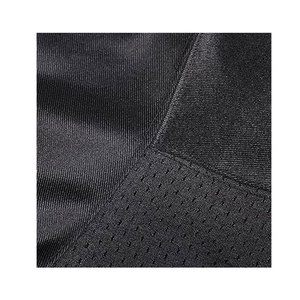 Maillot de football américain et de football en maille personnalisé avec panneau et double couche de haut de rugby en maille pour club de football - Product Image 4