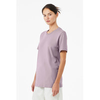 Unisex Jersey T-Shirt | Bella Canvas Everyday Essential Männer Frauen Atmungsaktiv Blank Light Violet T-Shirt Ideale Gewohnheit