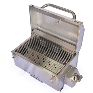 Vente en gros Acier inoxydable BBQ Grill 51cm 01 Brûleur Inox 304 Haute Qualité Extérieur Non Enduit BBQ Convertible Facile À Assembler - Product Image 1