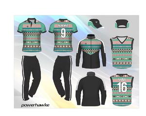 Uniforme de cricket de vêtements de sport au look décent ensemble complet maillot et pantalon avec logo de nom d'équipe personnalisé couleur et taille - Product Image 1