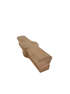 Capuchon tandem moderne EFS-7020 raccord de main courante en bois de peuplier naturel écologique pour tout escalier comportant une partie d'escalier en caoutchouc - Product Image 6