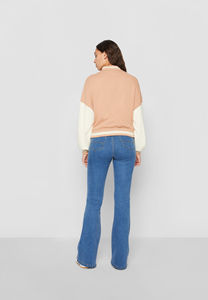 Veste universitaire rétro unisexe, col rond, ourlet côtelé, doublure chaude, personnalisation du nom, du numéro, vêtements d'équipe, broderie personnalisée - Product Image 6