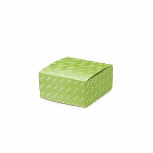 กล่องแข็งแบบมีฝาปิดด้านหน้า ขนาด 14x14x7 ซม. ผลิตจากวัสดุรีไซเคิล เคลือบเงาและด้าน ปรับแต่งได้ - Product Image 1
