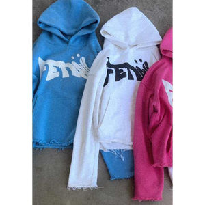 Sweat à capuche surdimensionné 100% coton respirant de haute qualité à séchage rapide pour hommes OEM de gros personnalisés pour la saison d'hiver - Product Image 4