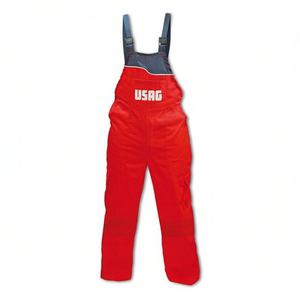 Overol de Seguridad Rojo/Azul Usag para Protección Laboral - Product Image 2
