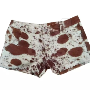 กางเกงขาสั้นหนังวัวแท้คุณภาพพรีเมียมสำหรับผู้ชาย สวมใส่สบาย ทนทาน ทันสมัย เป็นมิตรกับสิ่งแวดล้อม ระบายอากาศได้ดี แห้งเร็ว เหมาะสำหรับกิจกรรมกลางแจ้ง ผลิตด้วยมือ - Product Image 2