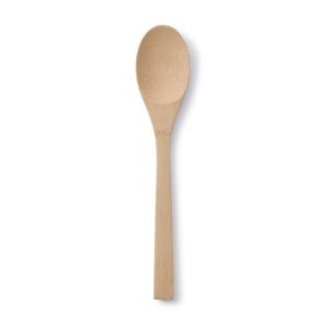 MEILLEURE petite cuillère courte en bois de bambou Cuisson Cuillère à mesurer en bois Mini soupe Cuillère plate en bois - Product Image 4