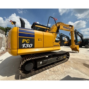Excavatrice sur chenilles Komatsu PC130-7 d'occasion, 13 tonnes, excavatrice hydraulique d'occasion, matériel de construction à vendre - Product Image 2