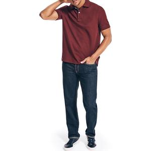 Totalmente personalizable de moda al por mayor Polo de manga corta Camiseta fabrica polos de secado rápido para hombres - Product Image 5