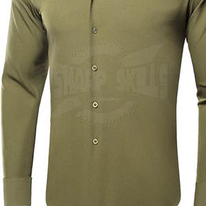 Vente directe d'usine pas cher Prix hommes chemise habillée top vente en ligne de chemises habillées nouveau design - Product Image 6