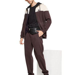Dernier modèle de survêtement à manches longues pour homme Meilleure vente Survêtements avec logo personnalisé pour homme Survêtement deux pièces pour homme - Product Image 4