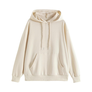 Novedad: Sudaderas Oversize para Mujer con Hombros Caídos, Manga Regular de Algodón, Estampado por Transferencia Térmica, Estilo Urbano de Invierno - Product Image 3