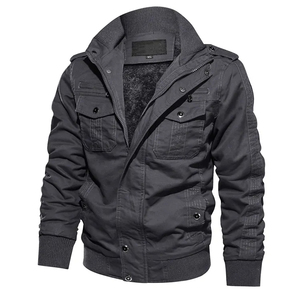 Ropa de hombre, chaqueta de moda de cuero de manga larga, producto más vendido, la mejor chaqueta de cuero ajustada de invierno para hombre - Product Image 6