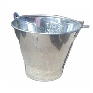 Galvanized Planters Flowers Decorative Round <b>Garden</b> Copper Metal <b>Bucket</b> Plant Pot <b>Ice</b> <b>Bucket</b> - Product Image 2